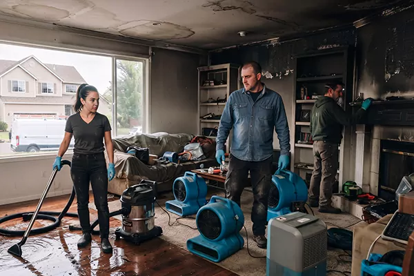 Smoke and Water Damage Restoration Temecula