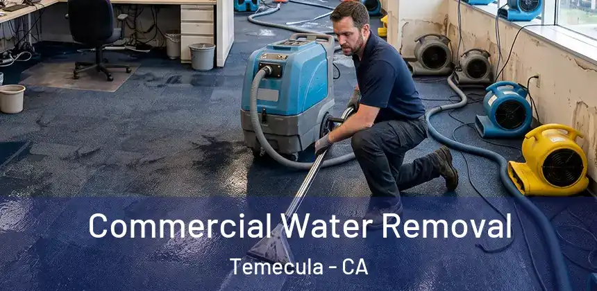 Commercial Water Removal Temecula - CA