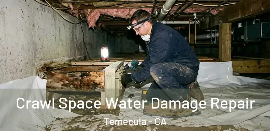 Crawl Space Water Damage Repair Temecula - CA