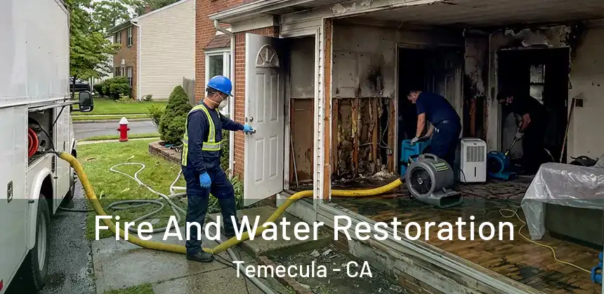  Fire And Water Restoration Temecula - CA