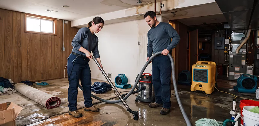 Frozen Pipe Burst Cleanup in Temecula