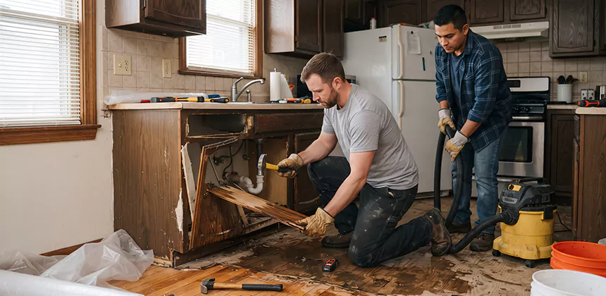 Repairing Water Damaged MDF Cabinets in Temecula